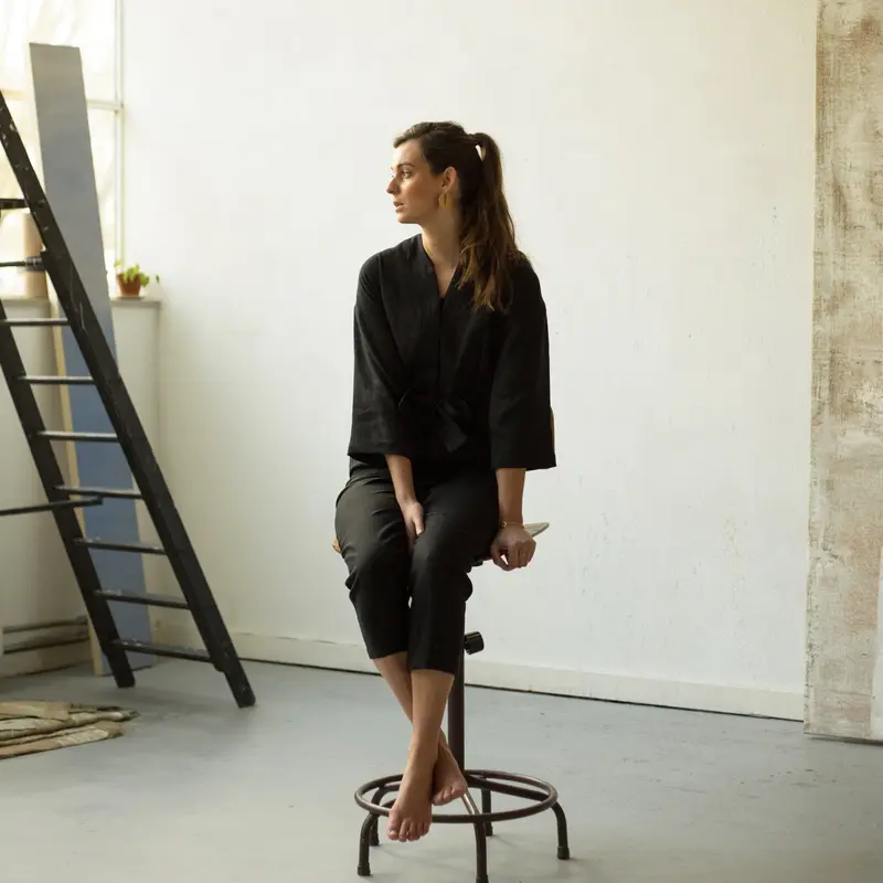 Kimono Jumpsuit Black