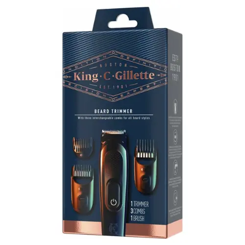 King C. Gillette Draadloze Baardtrimmer - 1 set