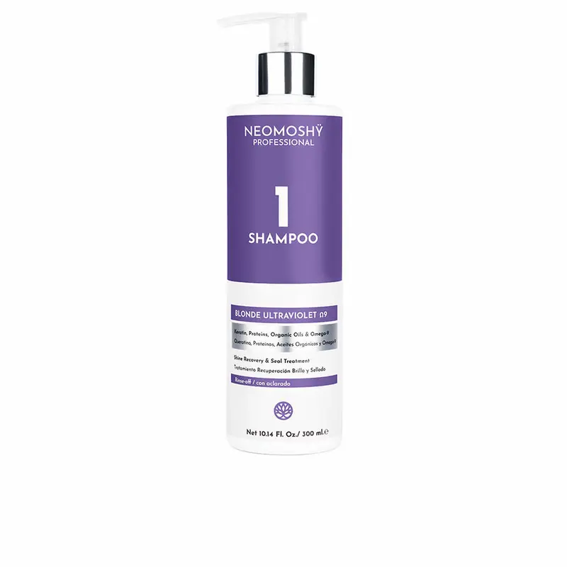 Kleurneutraliserende shampoo Neomoshy Blonde Ultraviolet 300 ml