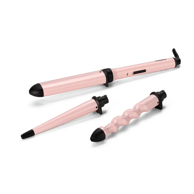 Krulijzer Babyliss Curl and Wave Trio Keramische Roze
