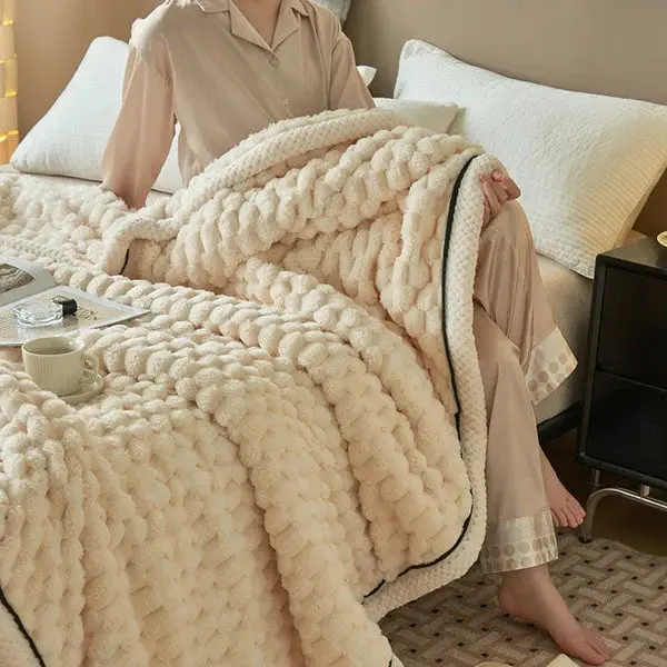 Kuscheldecke ultraweich | Flauschige warme Decke für Sofa und Bett | Maschinenwaschbar und für alle Jahreszeiten geeignet