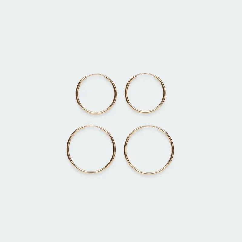 Large Minimal Plain Hoop