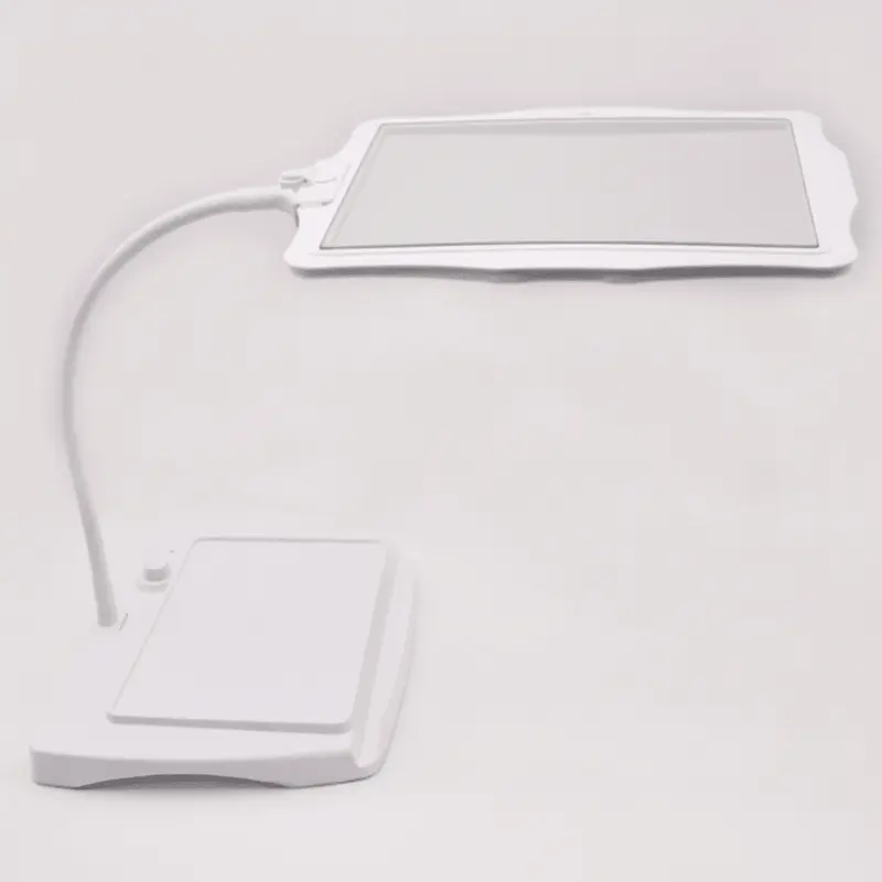 LED Lupenlampe | 3-fache Vergrößerung mit großer Linse, 12 LEDs und flexiblem Schwanenhals für Detailarbeiten