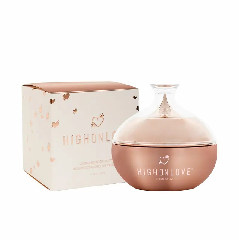 Lichaamscrème High on Love Cannabis 200 ml