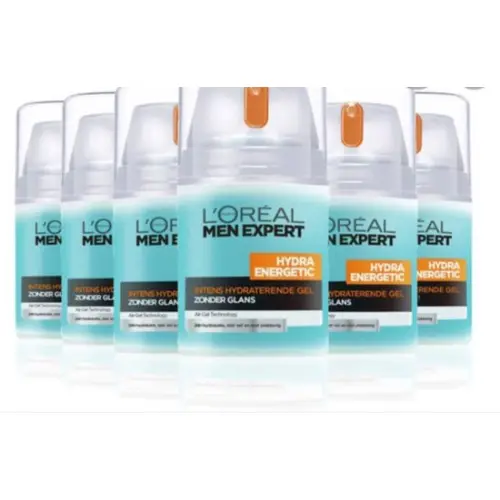 L'Oréal Men Expert Hydra Energetic Hydraterende  Gel - voordeelverpakking - 6x  50 ml