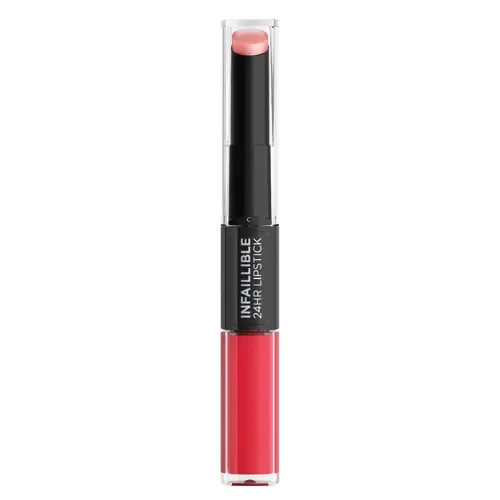 L'Oréal Paris Infaillible 24H Lipstick - Langhoudende 2-staps Lipstick met Vitamine E - 701 Captivated By Cerise - Rood - 5.7ml