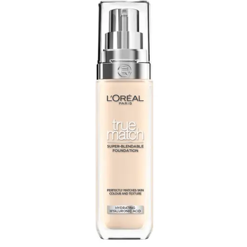 L’Oréal Paris True Match Foundation - 1D/W - Natuurlijk Dekkende Foundation met Hyaluronzuur - 30ml - Vegan