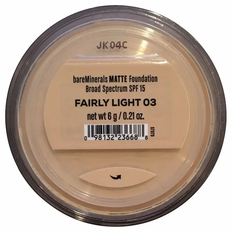 Make-up Foundation Shine Inline Matte Nº 03-Fairly Light Spf 15 6 g