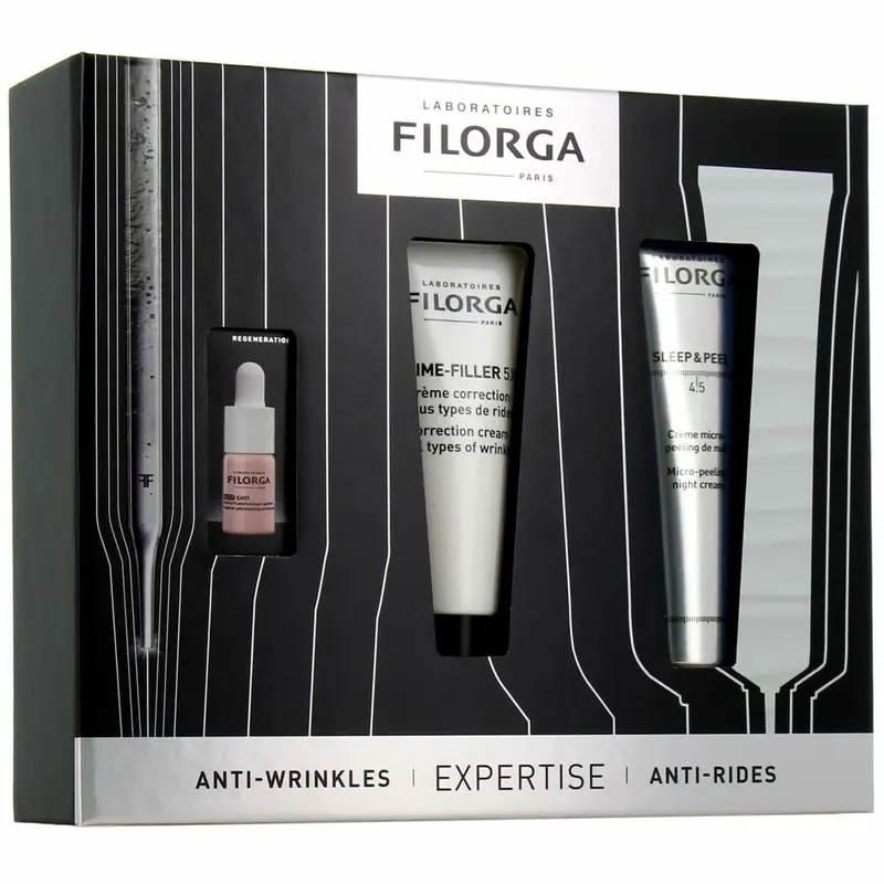 Make-up Set Filorga SLEEP AND PEEL 3 Onderdelen