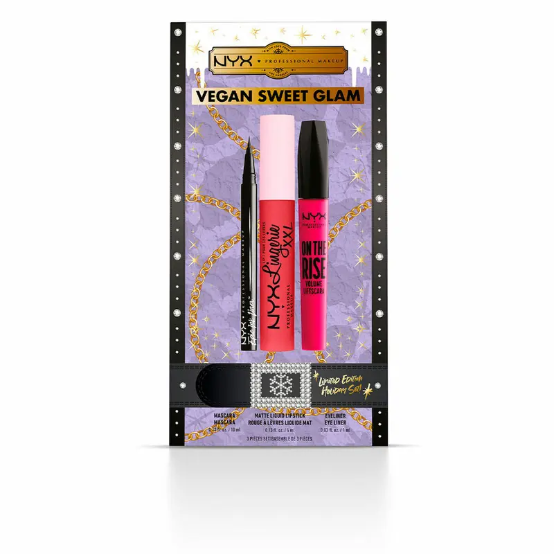 Make-up Set NYX Vegan Sweet Glam Beperkte editie 3 Onderdelen