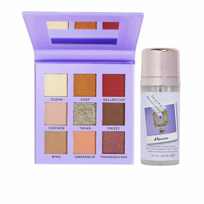 Make-up Set Revolution Make Up Friends X Revolution Rood Beige 2 Onderdelen