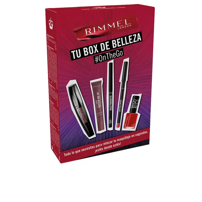 Make-up Set Rimmel London OnTheGo 5 Onderdelen
