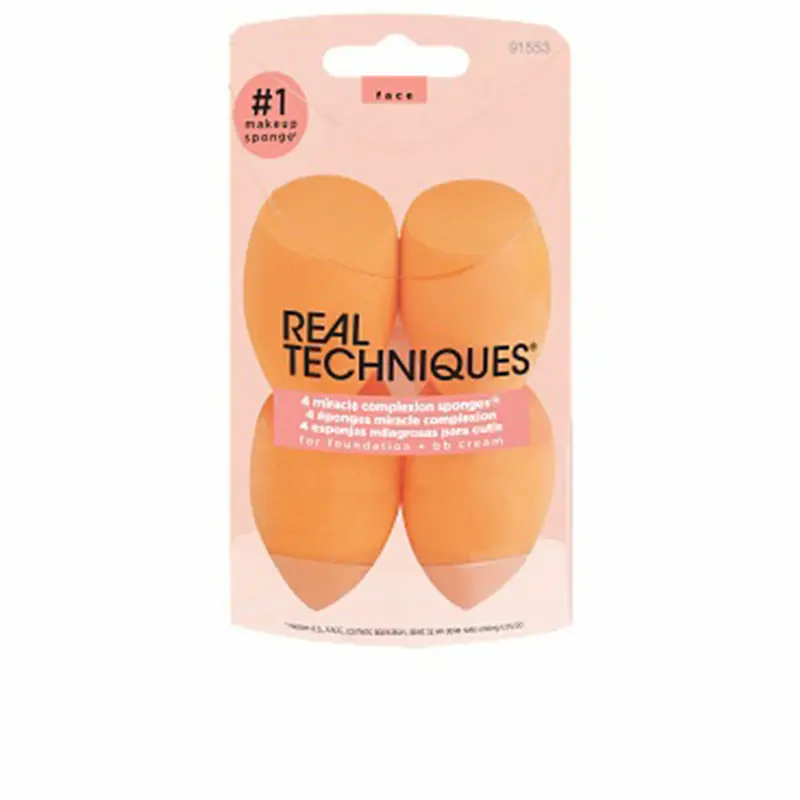 Make-upborstel Real Techniques MIRACLE COMPLEXION 4 Onderdelen