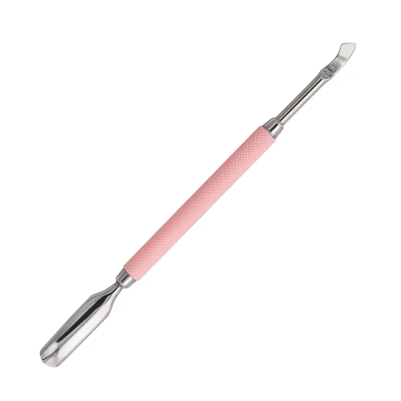 Manicure Tool Cuticle Pusher & Scraper Pink