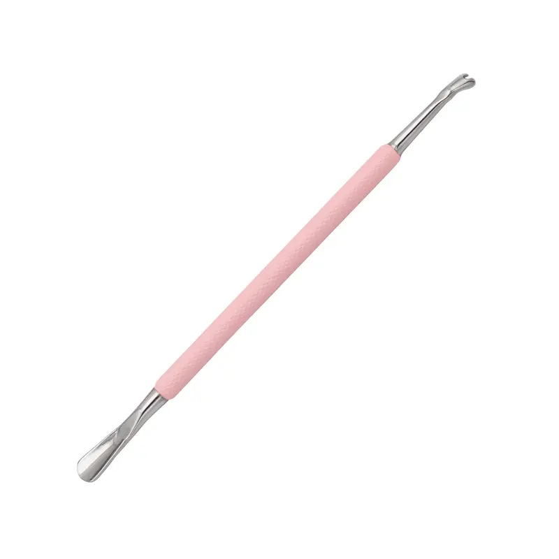 Manicure Tool Cuticle Pusher & Trimmer Pink