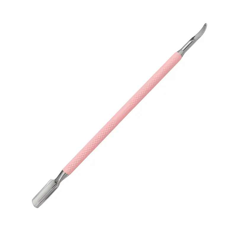 Manicure Tool Cuticle Pusher & Under Nail Cleaner Pink