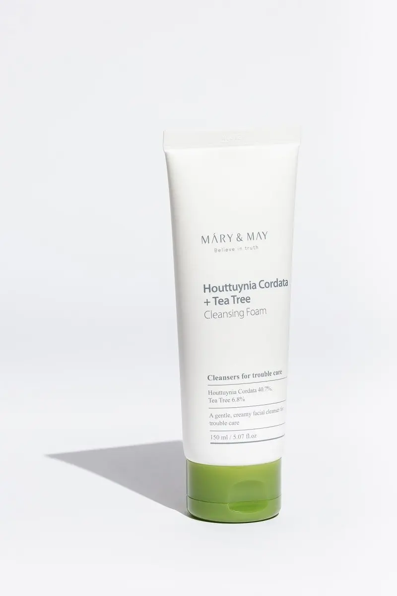 Mary & May Houttuynia Cordata + Tea Tree Cleansing Foam