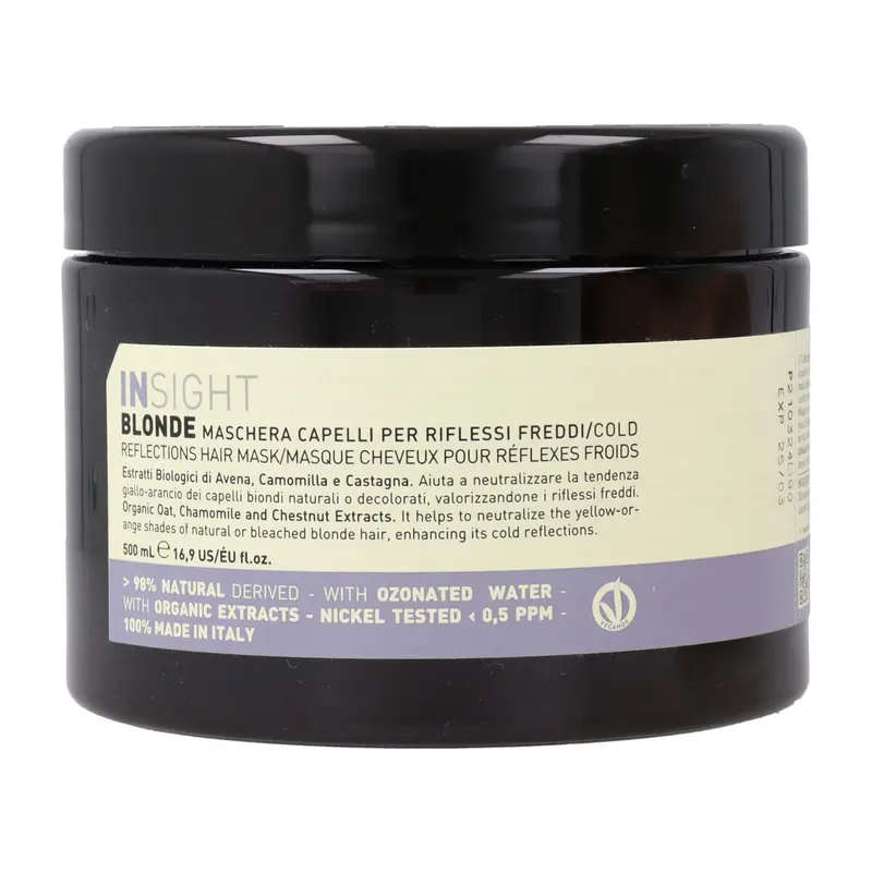 Masker voor gekleurd haar Insight Blonde Cold 500 ml