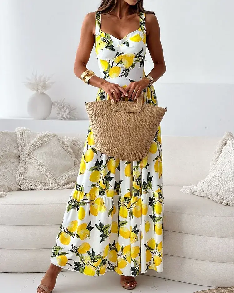 Maxikleid Damen Sommer | Leicht & fließend, knitterarm | Figurumspielender Schnitt | Strand & Stadt | Größenwahl im Shop