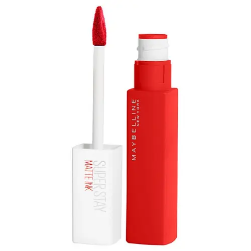 Maybelline New York - SuperStay Matte Ink Lipstick - 118 Dancer - Rood - Matte, Langhoudende Lippenstift - 5 ml