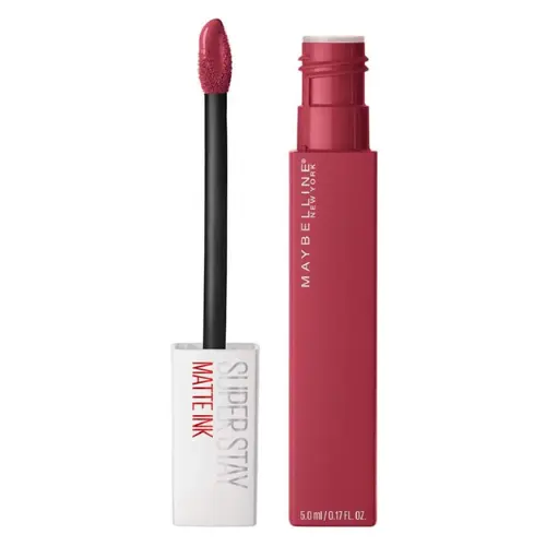 Maybelline New York - SuperStay Matte Ink Lipstick - 80 Ruler - Rood - Matte, Langhoudende Lippenstift - 5 ml