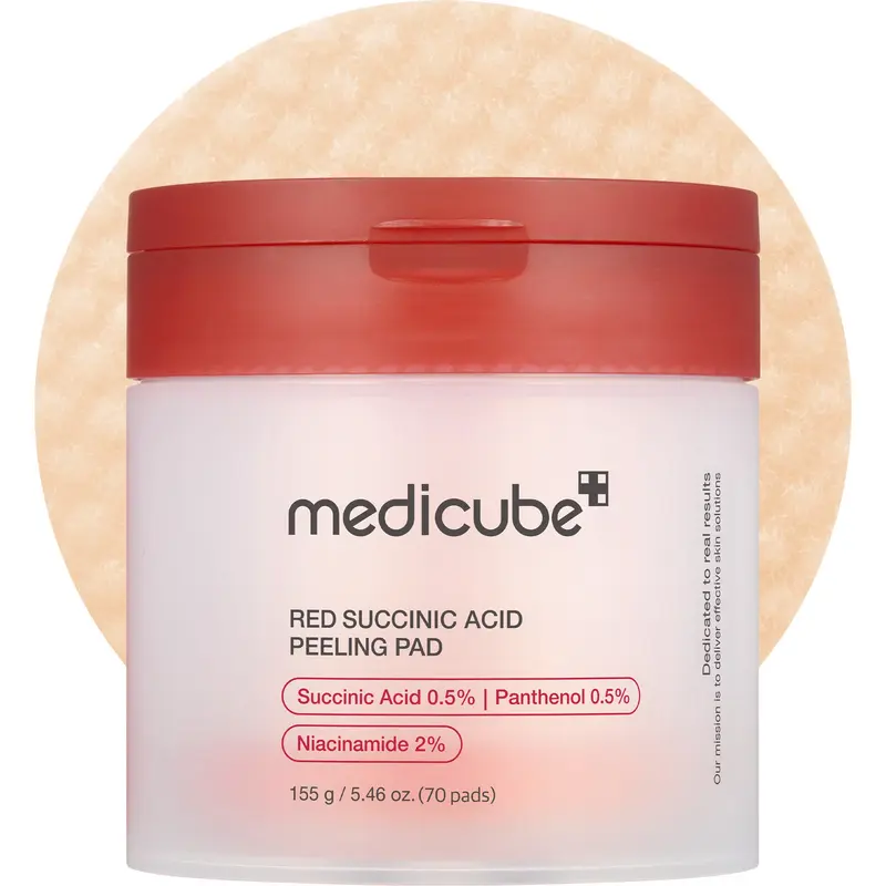 Medicube Red Succinic Acid Peeling Pad 70pcs