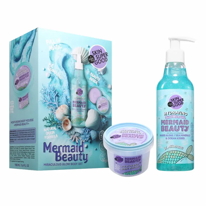Mermaid Beauty Miraculous Glow Body Set