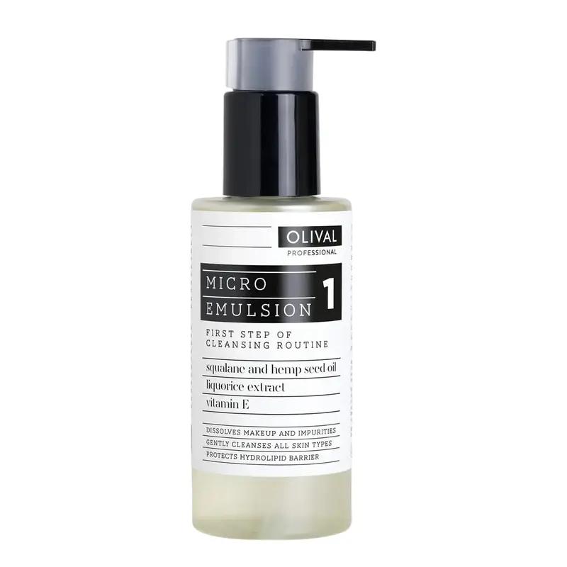Microemulsion For The First Step Of Facial Cleansing
