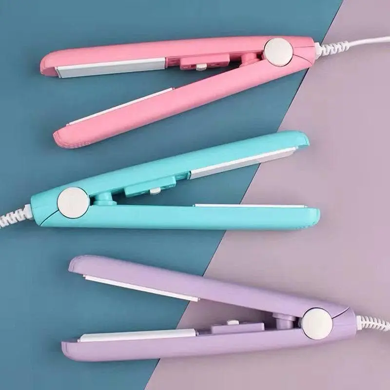 Mini Keramik Lockenstab 2-in-1 | 30 Sek. Aufheizen | Konstante 190°C Haarschutz | Turmalinplatten | Reiseformat EU