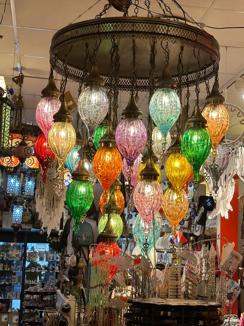 Mozaïek Hanglamp set 25 bollen