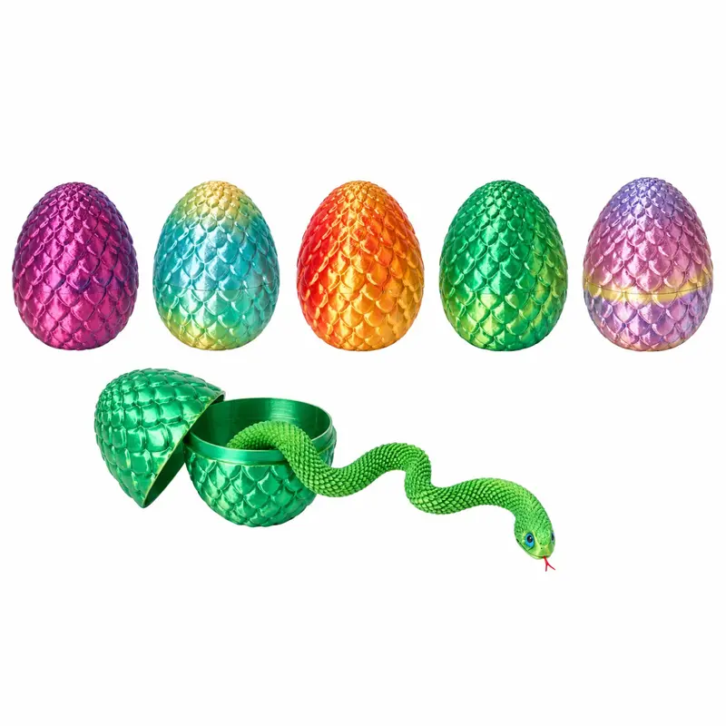 Mystery 3D Printed Snake Egg