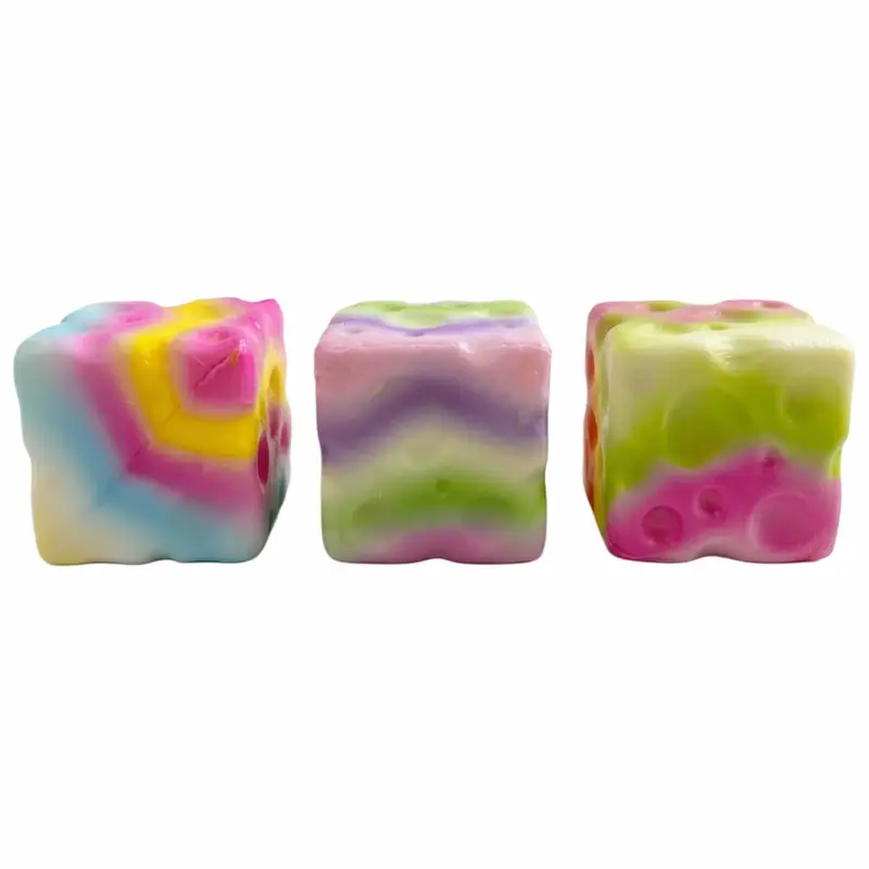 Mystery Cheese PU Colorful Squishy