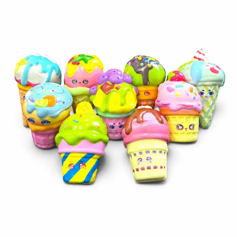 Mystery Ice Cream Cone Foam Squishy