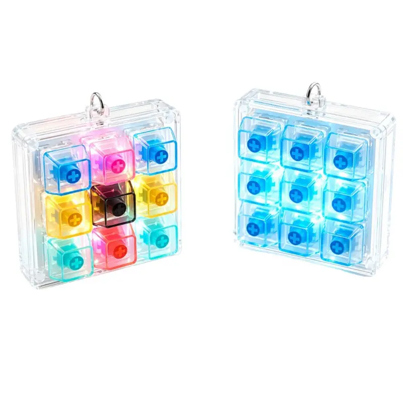 Mystery Keyboard Keychain ASMR with LED