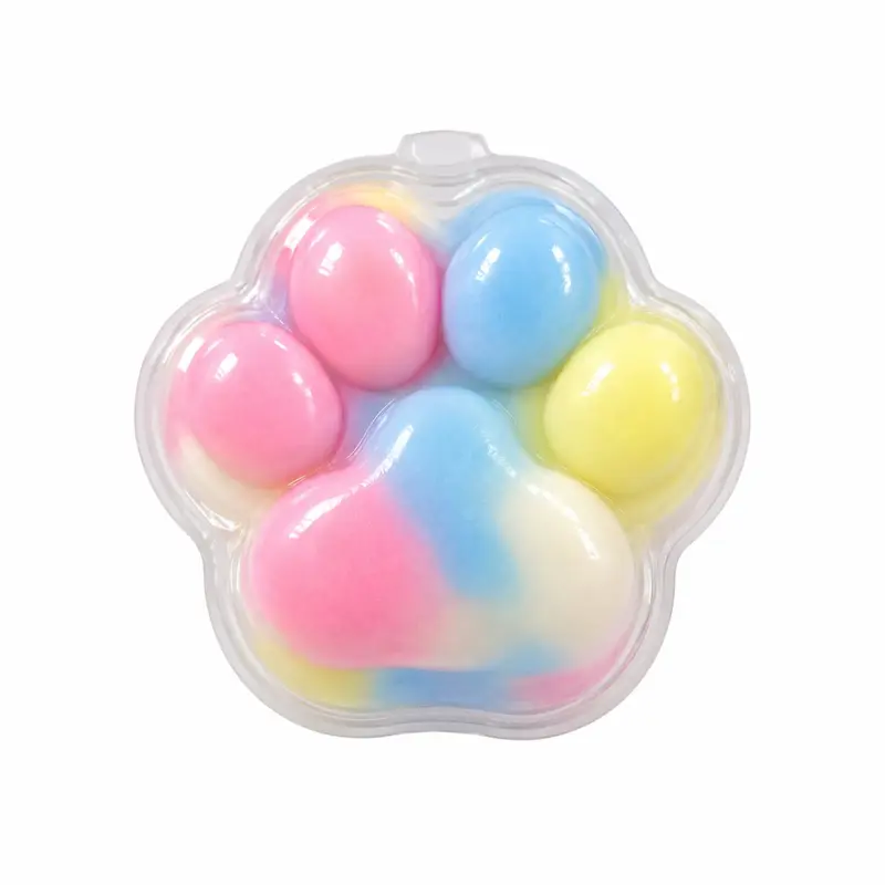 Mystery Pastel Wax Cracking Paw Squishy