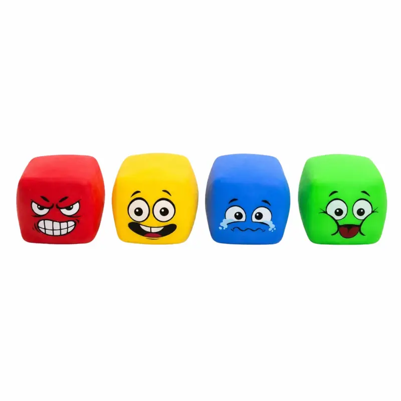 Mystery Smiley Cube Squishy