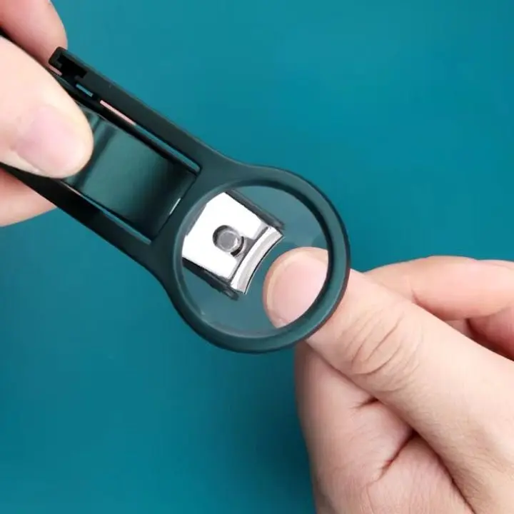 Nagelknipser mit Vergrößerung & integrierter Feile – ClipGuard Pro für sichere Präzision | Ergonomischer Griff | Für dicke & feine Nägel