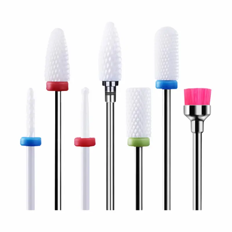 Nail Drill Bits BP Series Ceramic Nail Drill Bits Set (7pcs)