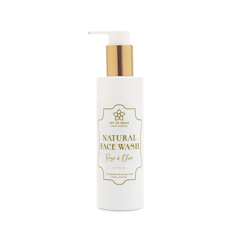 Natural Face Wash - Rose and Olive