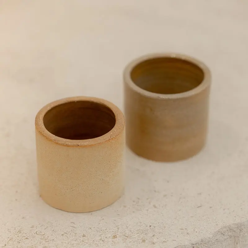 Natural Russet Espresso Coffee Cup - Shiny Honey
