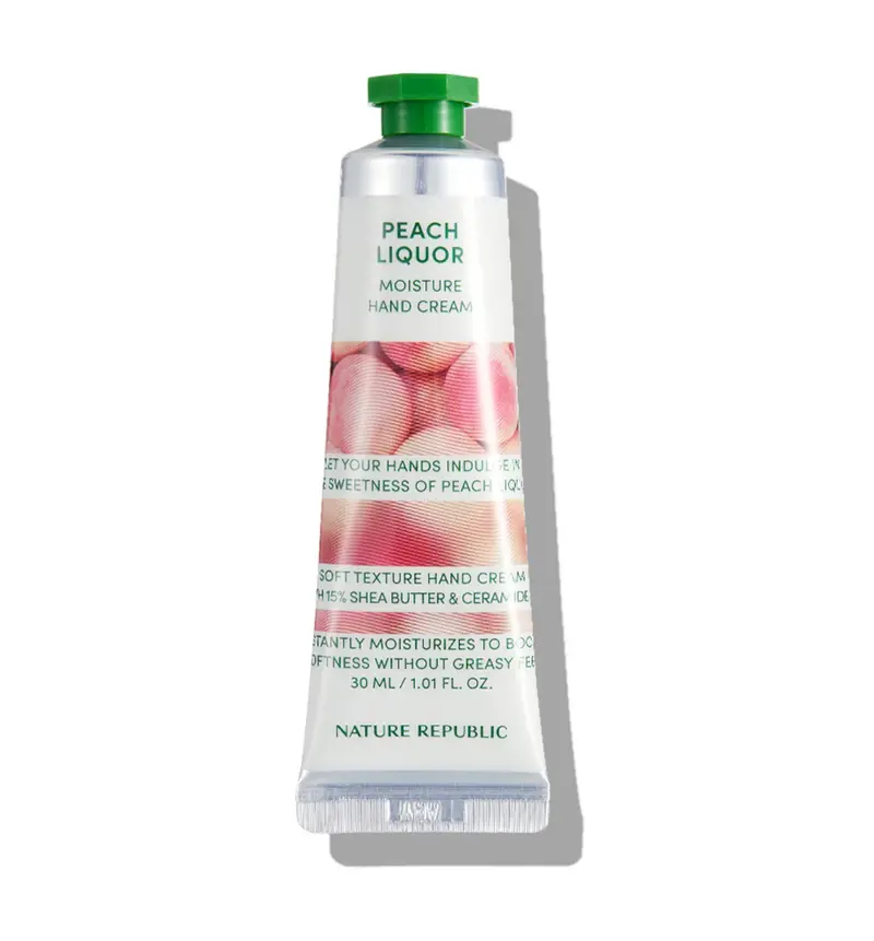 Nature Republic Hand & Nature Peach Liquor Hand Cream 30ml