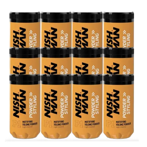Nish Man Styling Powder 20g - 12 STUKS