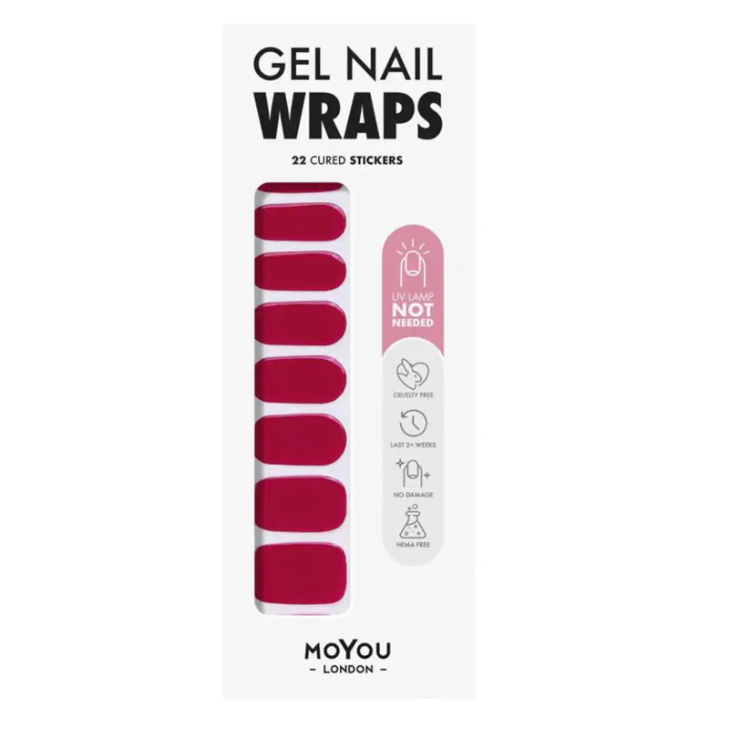 Non-UV Gel Wraps Hot Drama