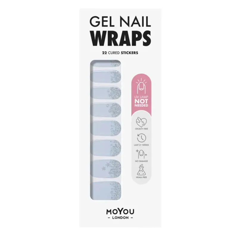 Non-UV Gel Wraps Skyfall