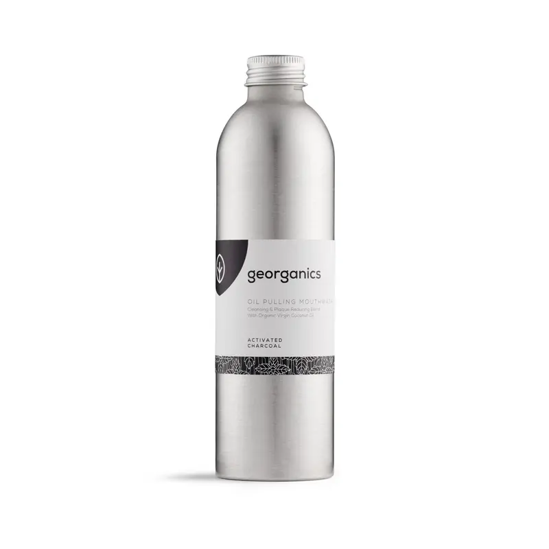 Oil Pulling Mouthwash Activated Charcoal