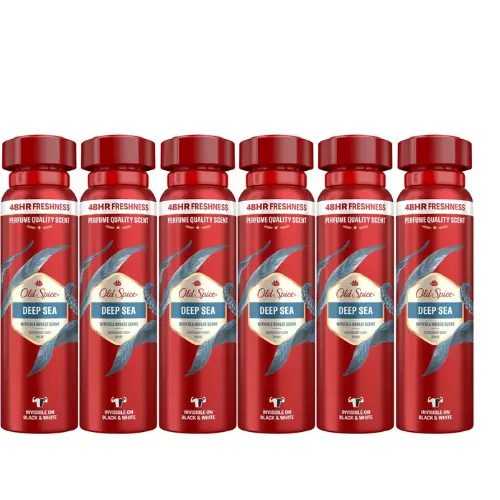 Old Spice Deep Sea Deodorant - voordeelverpakking - 6 x 150ml