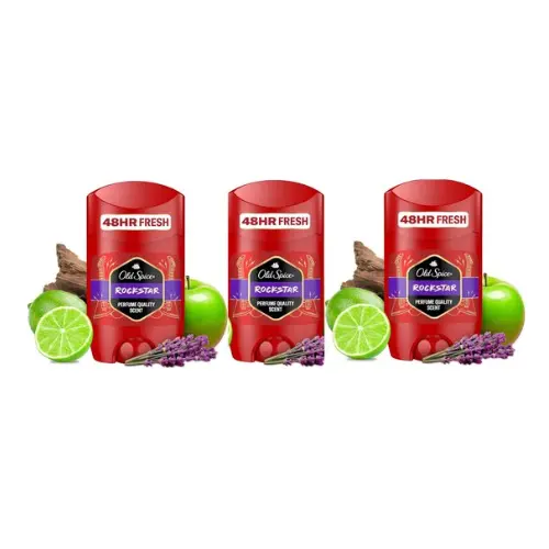 Old Spice Rockstar deodorant stick - 3 x 50 ML