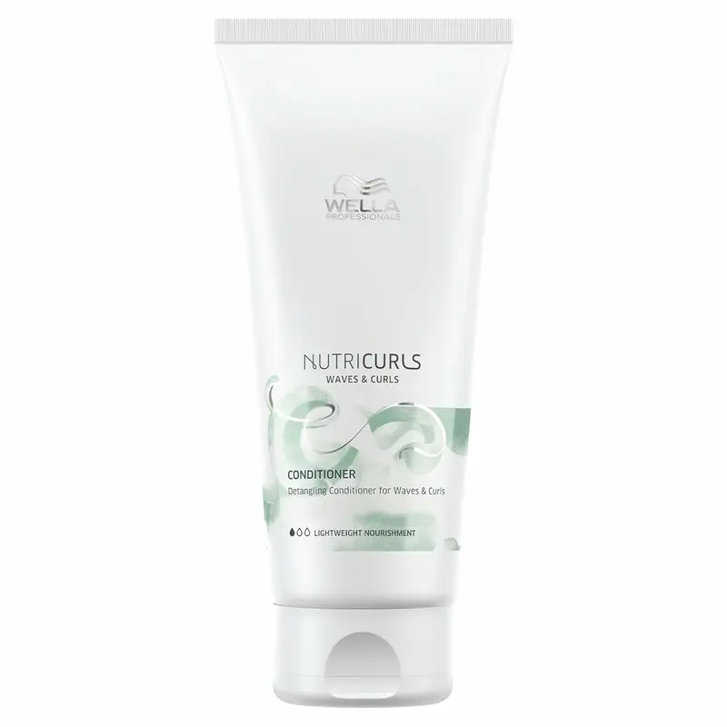 Ontklittende Conditioner Wella Nutricurls 200 ml