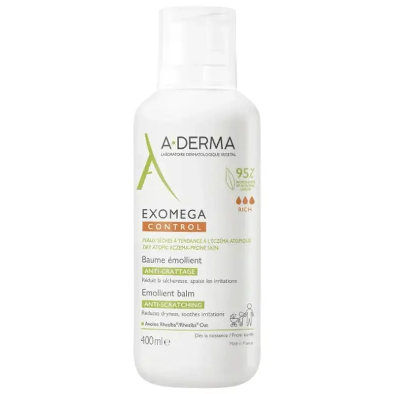 Ontspannende Lichaamsemulsie A-Derma Exomega Control 400 ml Balsem