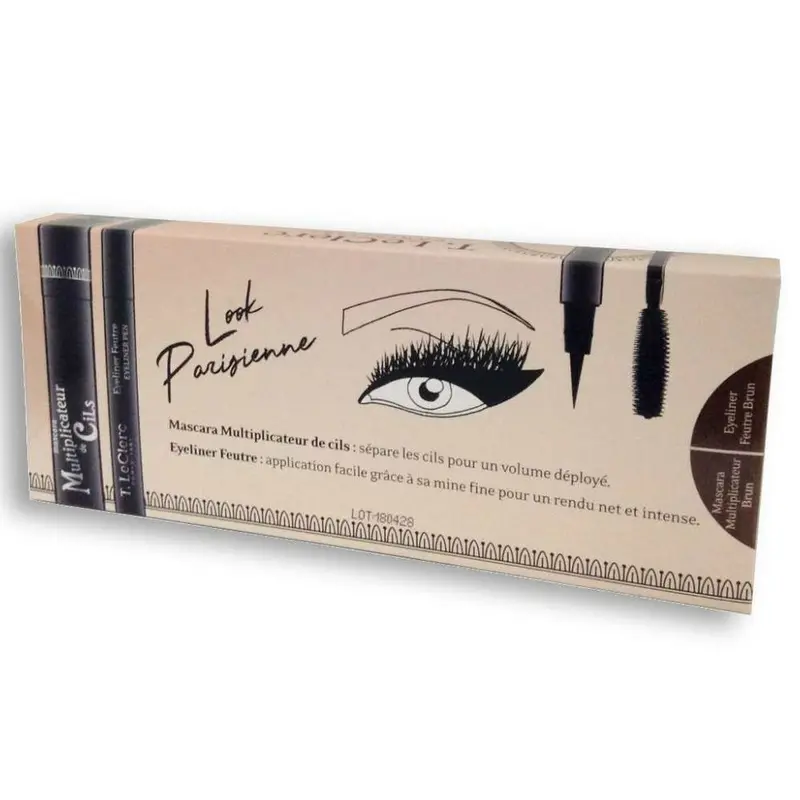 Oogmake-up LeClerc Look Parisienne 2 Onderdelen Nº 02 Brun